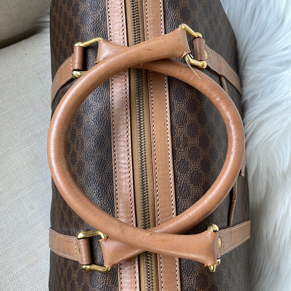 Celine Macadam M13 Boston‎ Triomphe coated canvas  bag GUC - Picture 8 of 17